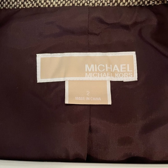 Michael Kors Metallic short button front jacket - Picture 6 of 8
